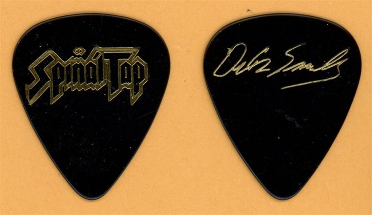 Spinal Tap Derek Smalls Vintage Guitar Pick - 1992 This Is Spinal Tap Tour