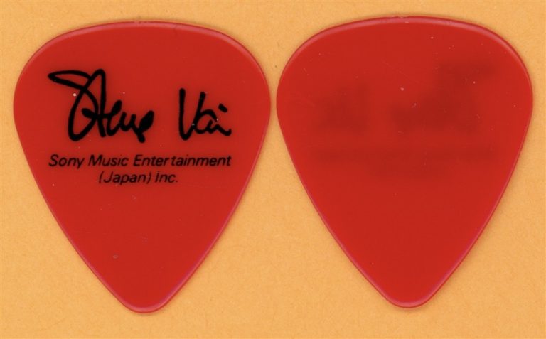 Steve Vai Sony Music Japan Vintage Tour Guitar Pick