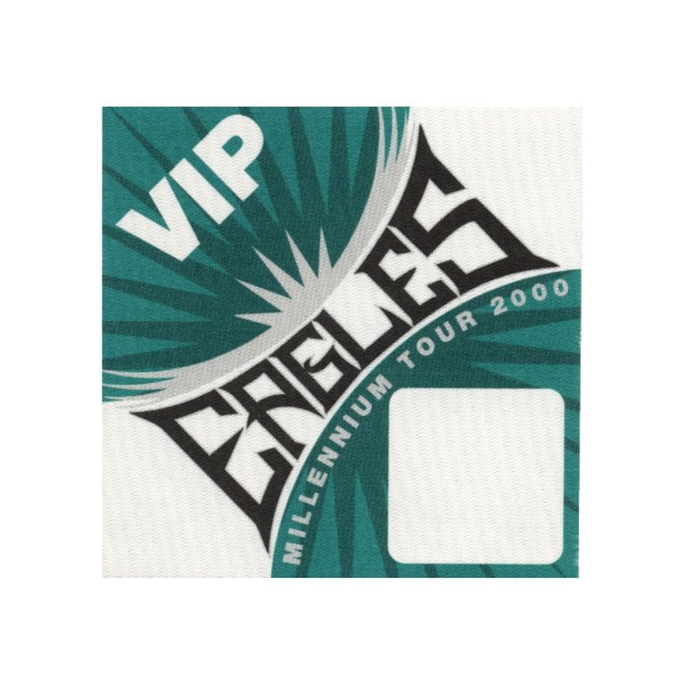 The Eagles 2000 Millennium Concert Tour VIP Backstage Pass