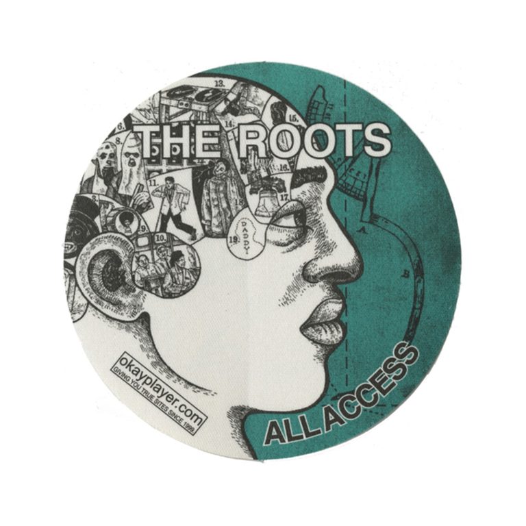 The Roots 2002 Phrenology Concert Tour All Access Backstage Pass