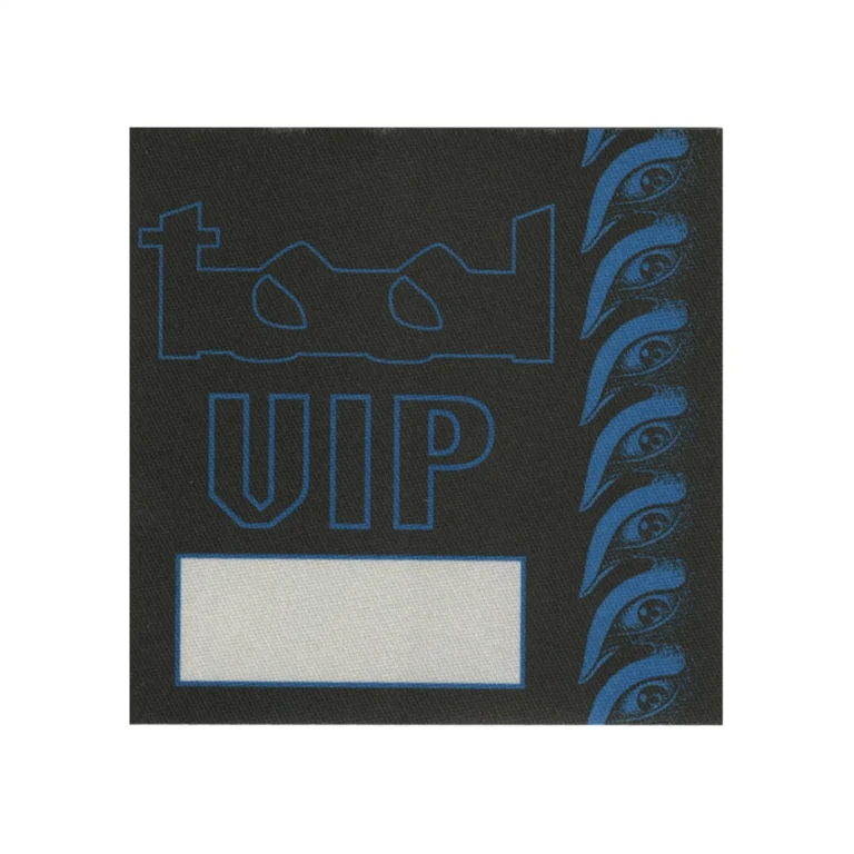 Tool 2001 Lateralus Concert Tour VIP Backstage Pass