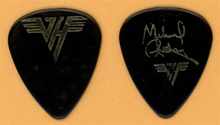 Van Halen Michael Anthony Vintage Guitar Pick - 1984 World Tour