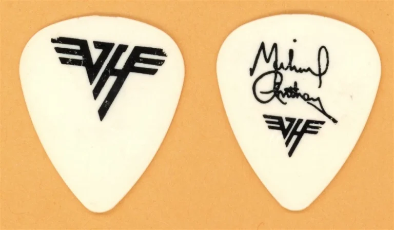 Van Halen Michael Anthony Vintage Guitar Pick - 1984 World Tour