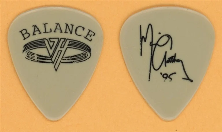 Van Halen Michael Anthony Vintage Guitar Pick - 1995 Balance Tour