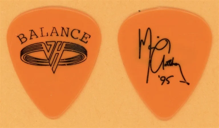Van Halen Michael Anthony Vintage Guitar Pick - 1995 Balance Tour