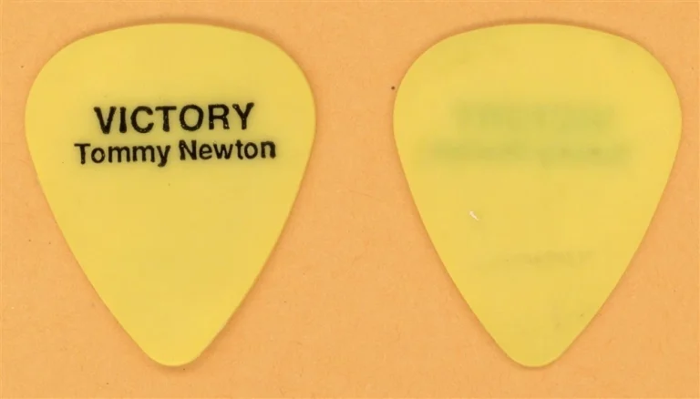 Victory Tommy Newton Vintage Guitar Pick - 1987 Hungry Hearts Tour