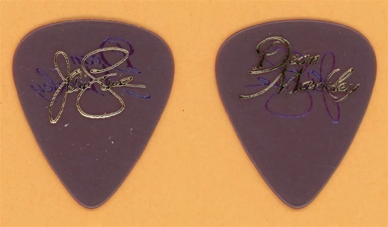 Warrant Jani Lane Vintage Guitar Pick - 1990 Cherry Pie Tour