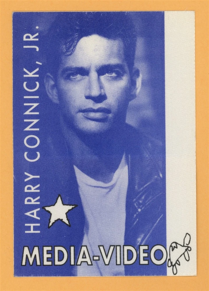 Harry Connick Jr. 1996 Concert Tour MEDIA Backstage Pass