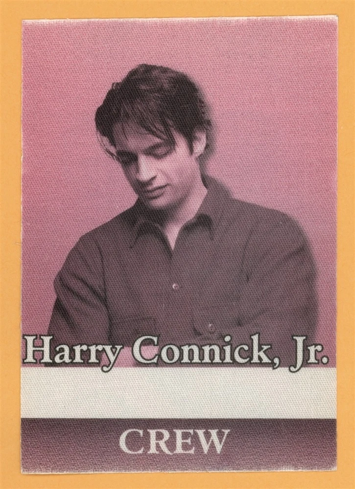 Harry Connick Jr. 2001 Songs I Heard Concert Tour CREW Backstage Pass