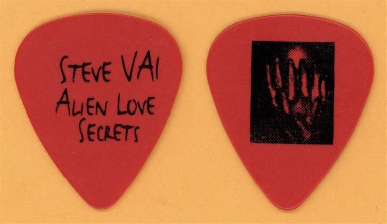 Steve Vai Vintage Guitar Pick - 1995 Alien Love Secrets Tour