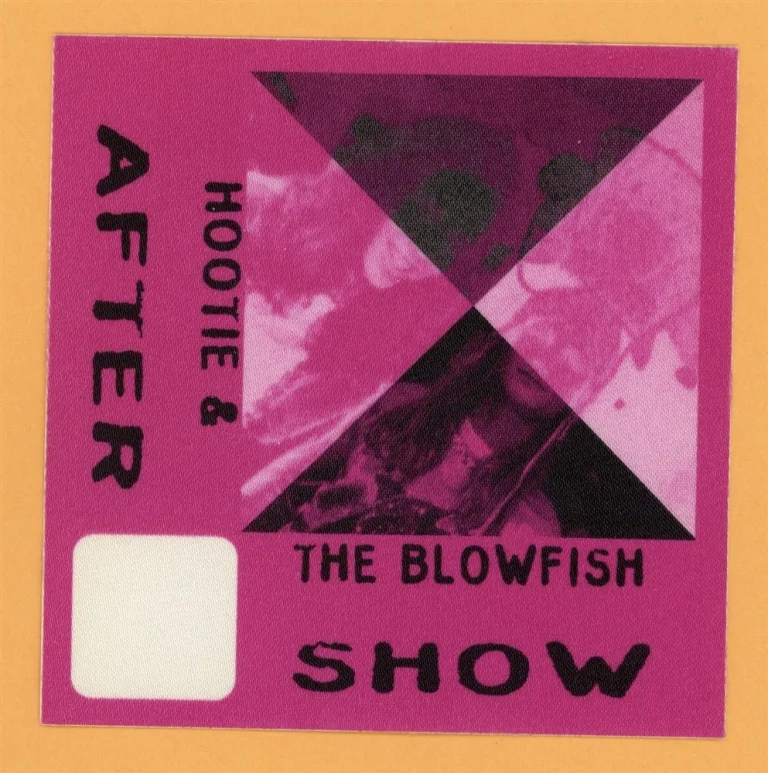 Hootie & The Blowfish 1996 Fairweather Johnson Concert Tour AFTER Backstage Pass