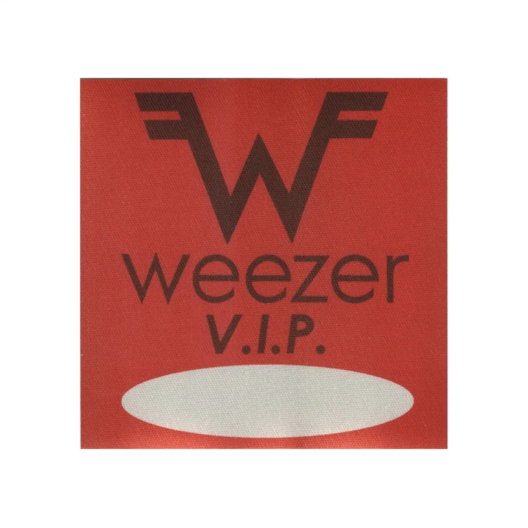 Weezer 2002 Maladroit Concert Tour VIP Backstage Pass