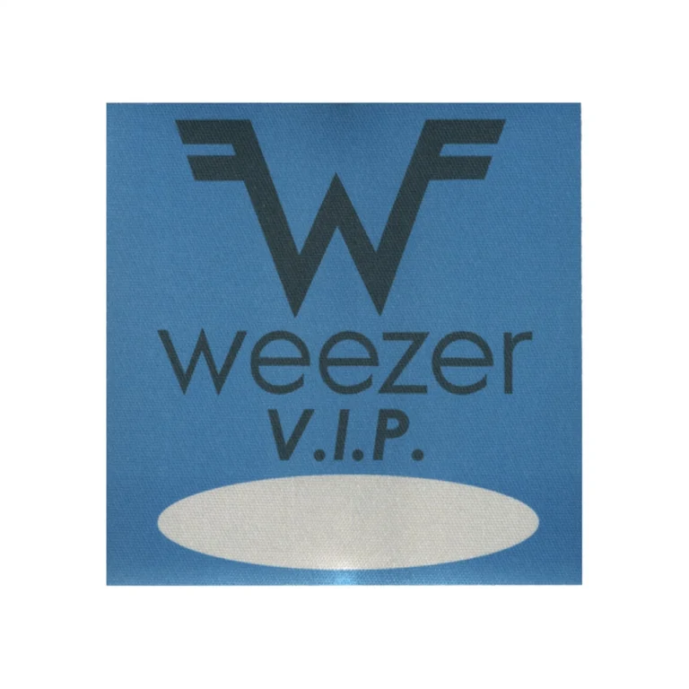 Weezer 2002 Maladroit Concert Tour VIP Backstage Pass
