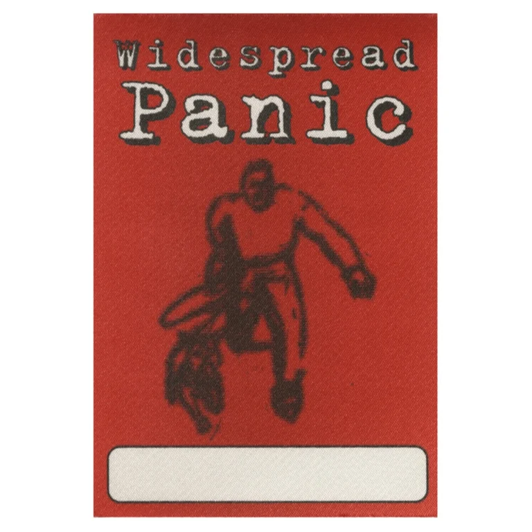 Widespread Panic 1998 Bombs & Butterflies Concert Tour Guest Backstage Pass