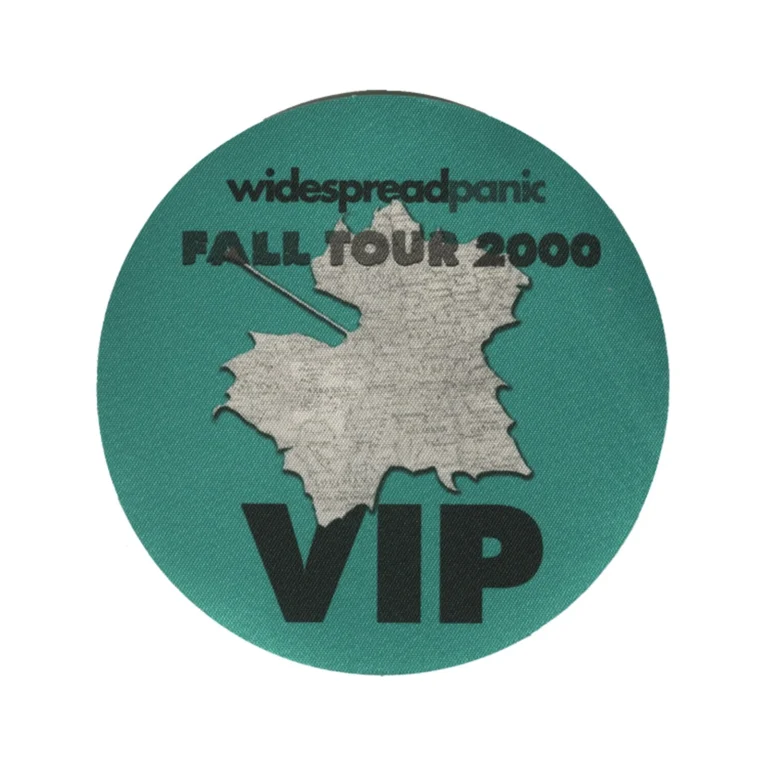 Widespread Panic 2000 Til Medicine Takes Concert Tour VIP Backstage Pass