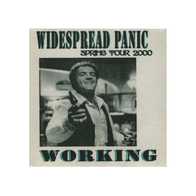 Widespread Panic 2000 Til Medicine Takes Concert Tour Working Backstage Pass