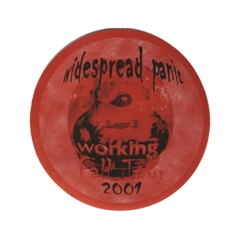 Widespread Panic 2001 Don't Tell the Band Concert Tour Working Backstage Pass