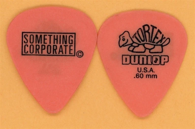 Something Corporate Josh Partington Vintage Guitar Pick - 2003 North Tour