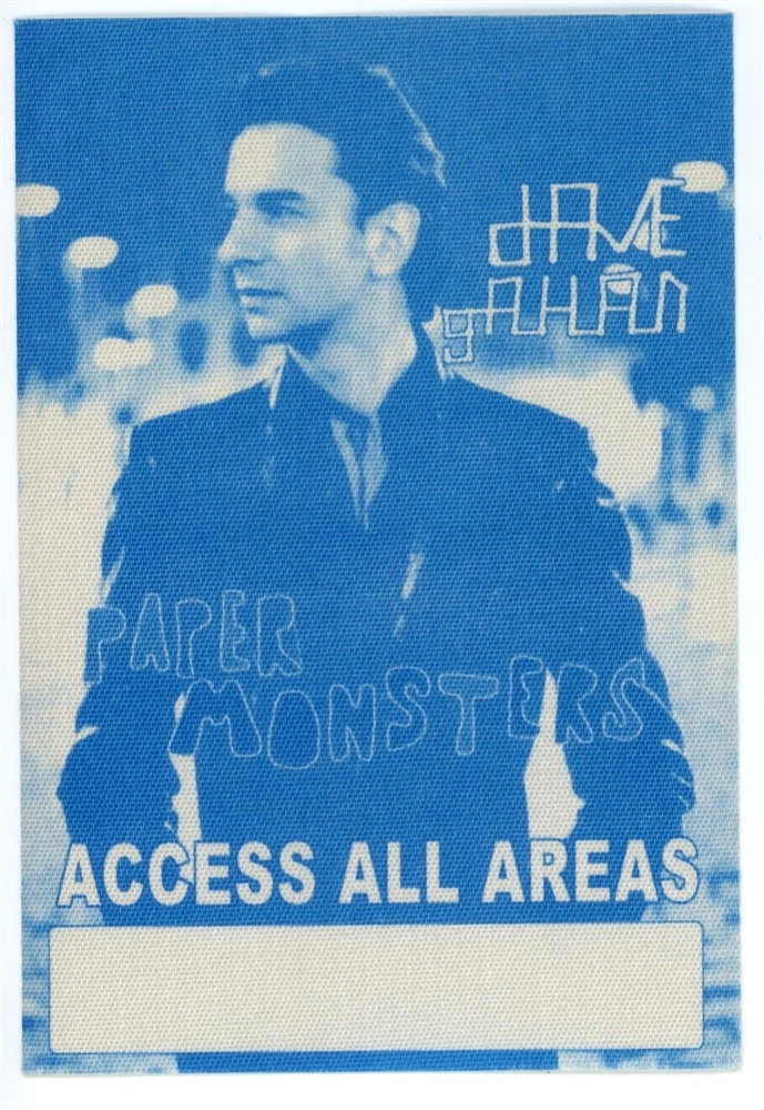 Depeche Mode 2003 Dave Gahan Paper Monsters AAA Backstage Pass