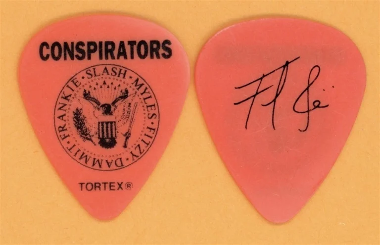 Slash & the Conspirators Frank Sidoris Guitar Pick - 2012 Apocalyptic Love Tour
