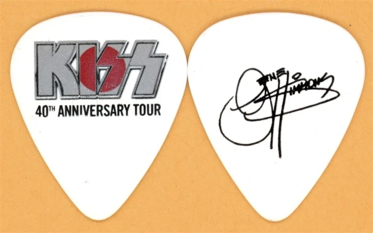 KISS Gene Simmons Vintage Guitar Pick - 2015 Japan Rising Sun Tour