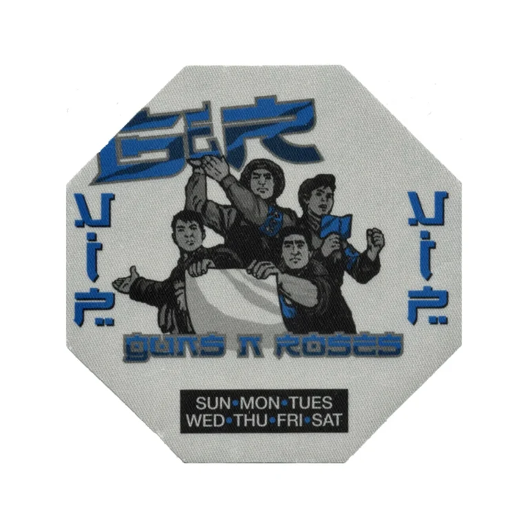 Guns N Roses 2002 Chinese Democracy Concert Tour VIP Backstage Pass