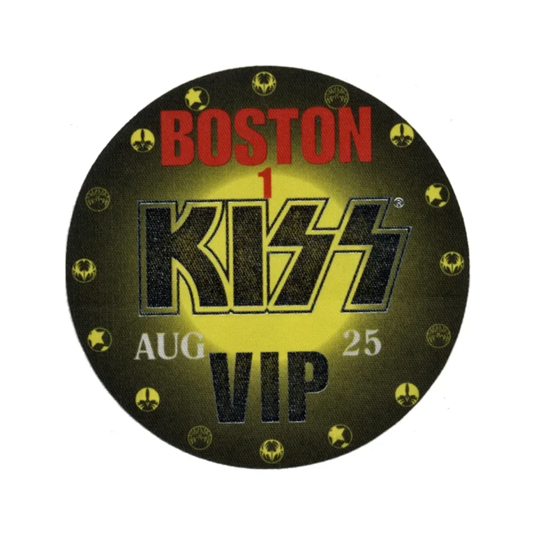 KISS 2003 World Domination Concert Tour w/ Aerosmith VIP Backstage Pass
