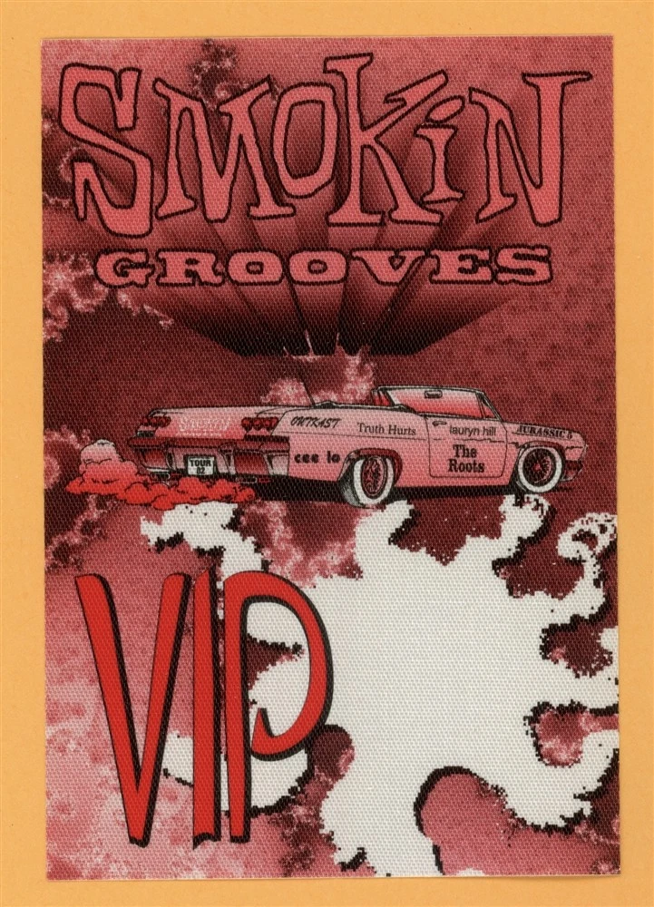 Cypress Hill 1998 w/ Roots Smokin Grooves Concert Tour VIP Backstage Pass