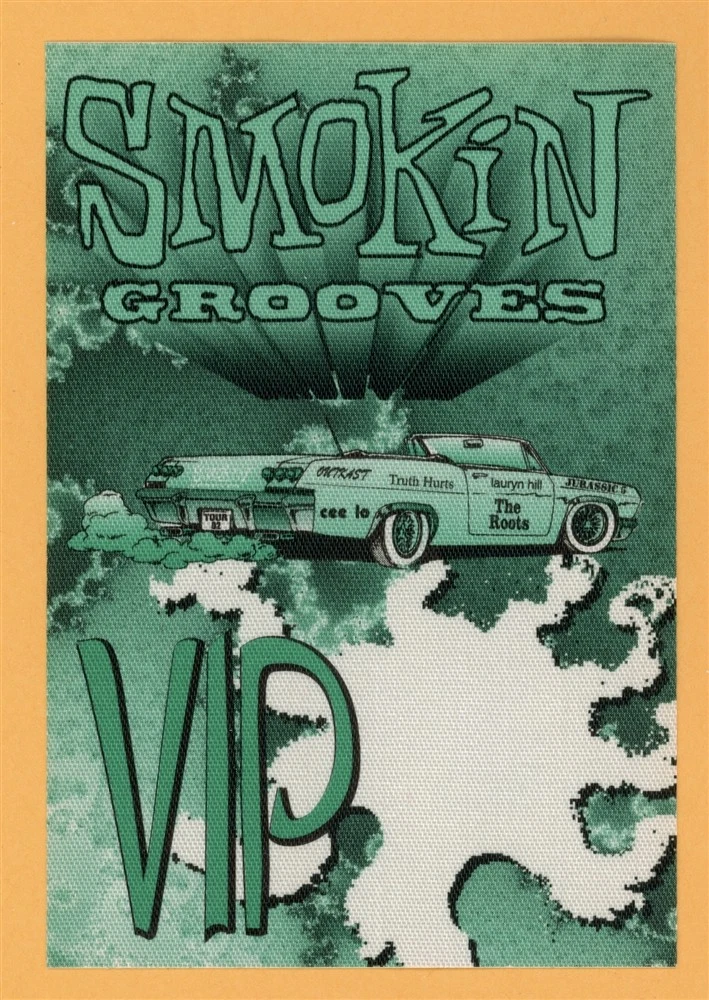 Cypress Hill 1998 w/ Roots Smokin Grooves Concert Tour VIP Backstage Pass