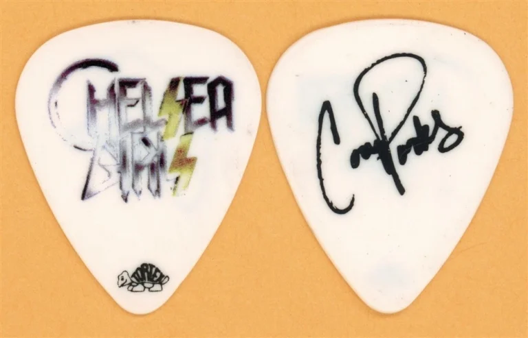 Chelsea Girls Corey Parks Nashville Pussy Vintage Guitar Pick - 2010 US Tour