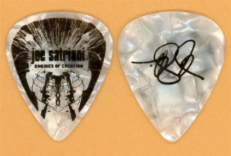 Joe Satriani Vintage Guitar Pick - 2000 Engines of Creation Tour - Misprint