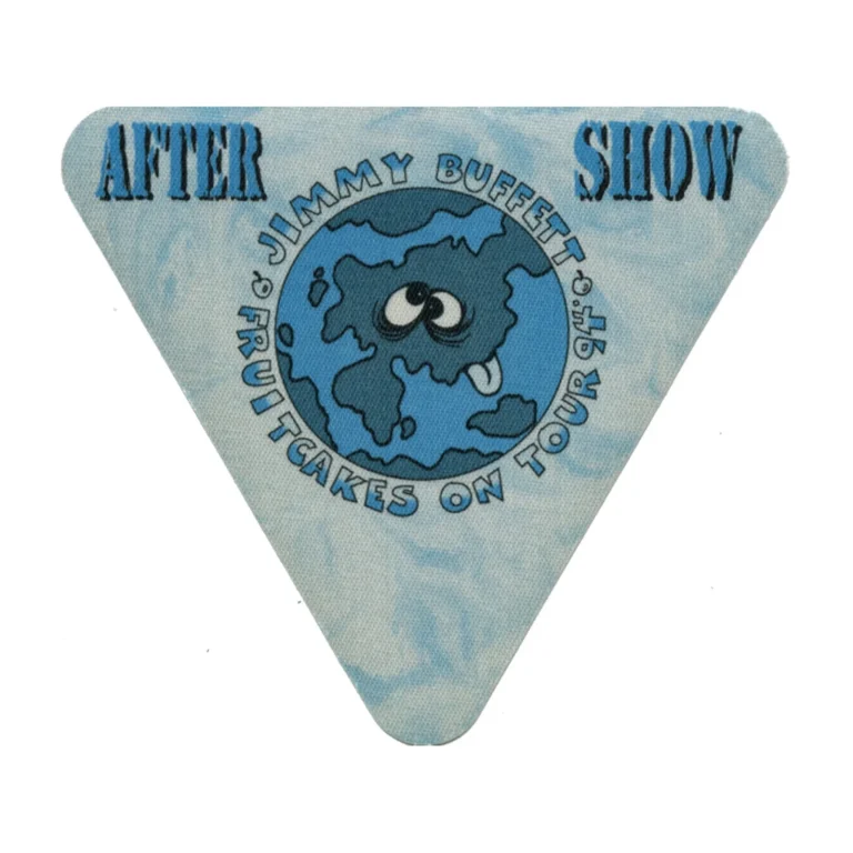 Jimmy Buffett 1994 Fruitcakes Concert Tour Aftershow Backstage Pass