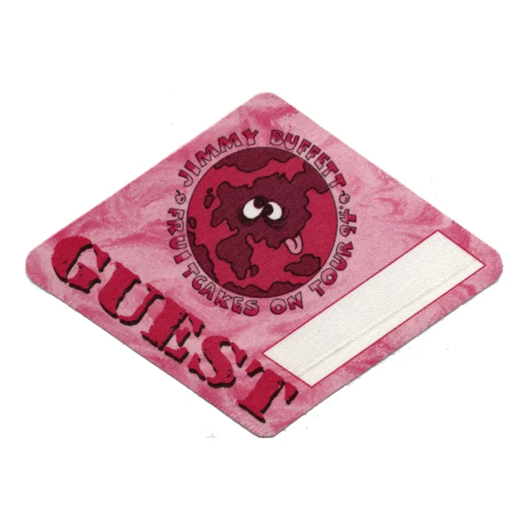 Jimmy Buffett 1994 Fruitcakes Concert Tour Guest Backstage Pass