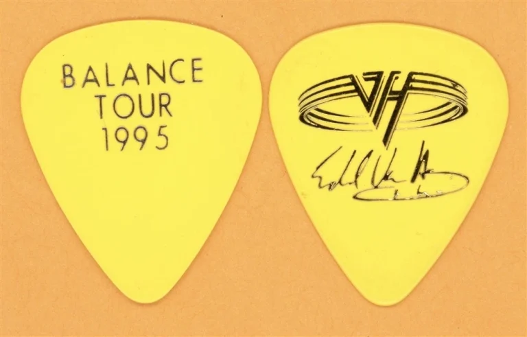 Van Halen EVH Vintage Guitar Pick - 1995 Balance Tour
