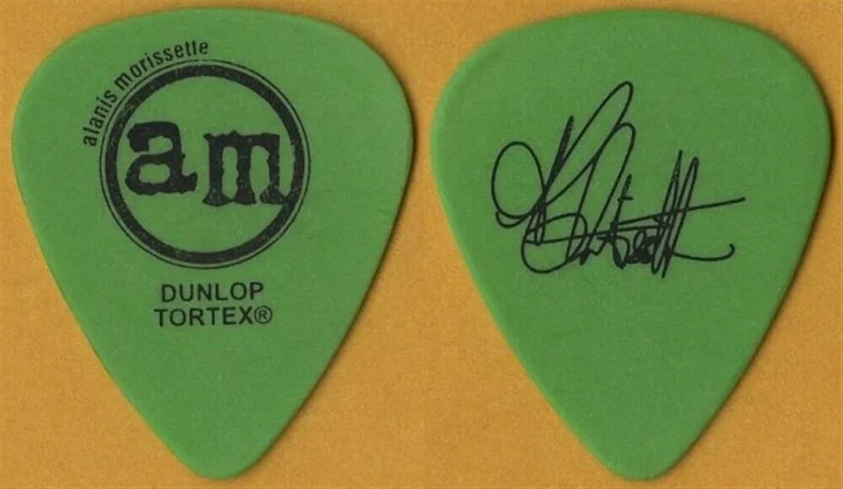 Alanis Morissette Vintage Guitar Pick - 2004 So-Called Chaos Tour