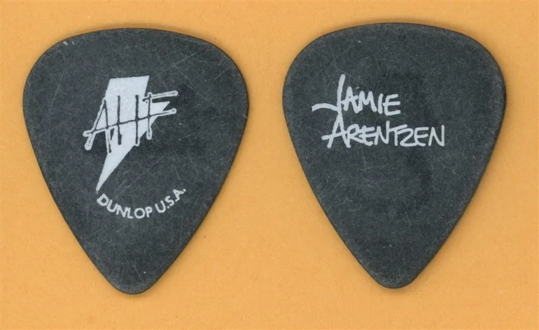 American Hi Fi Jamie Arentzen Guitar Pick - 2001 MTV Campus Invasion Tour
