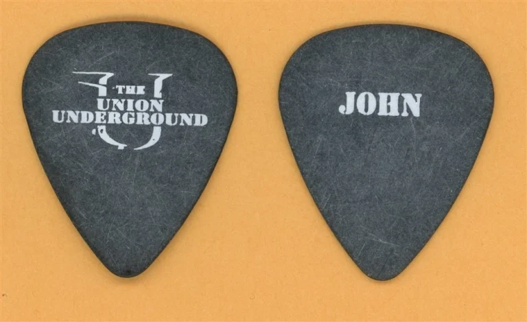Union Underground John Moyer Guitar Pick - 2001 Education in Rebellion Tour