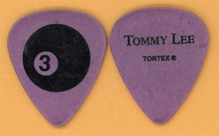 Motley Crue Tommy Lee Vintage Guitar Pick - 2003 Tour