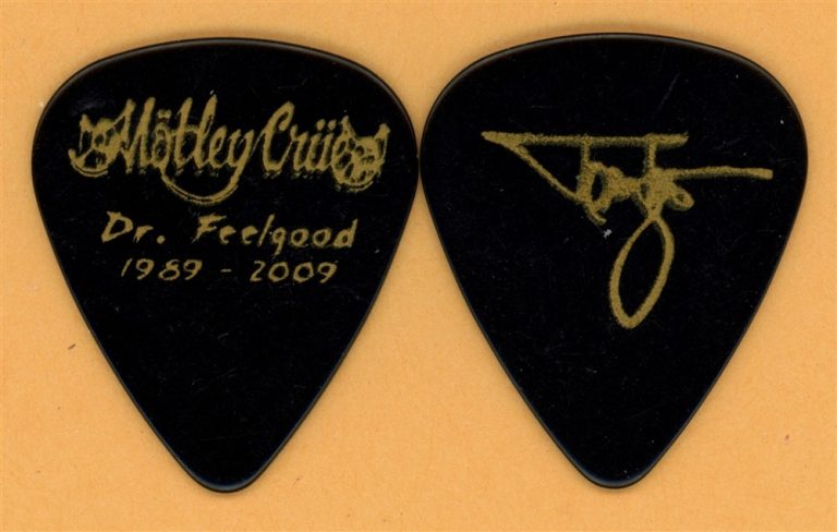 Motley Crue Tommy Lee Vintage Guitar Pick - 2009 Dr. Feelgood 20th Tour