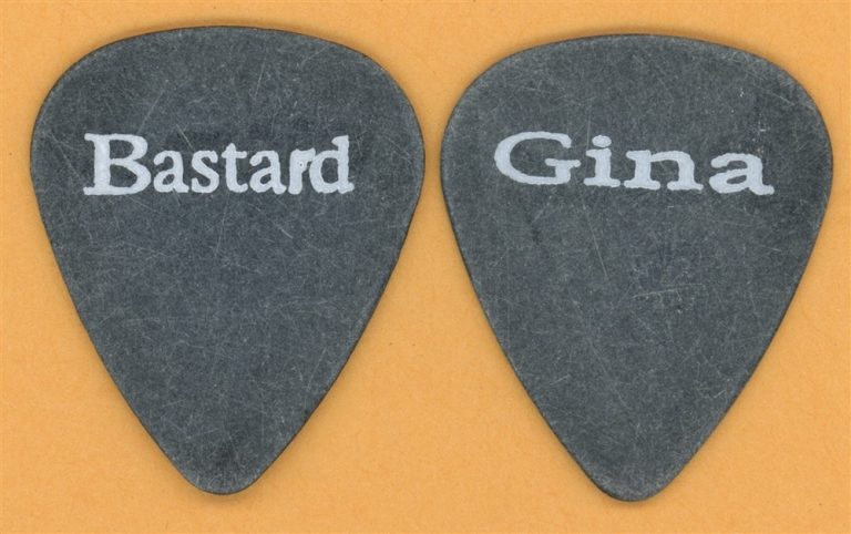 Bastard Gina Crosley Courtney Love Vintage Guitar Pick - 2001 Rockit Girl Tour