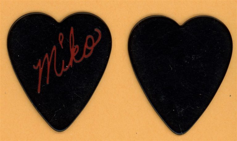 Prince Miko Heart Vintage Guitar Pick - 1984 Purple Rain Tour