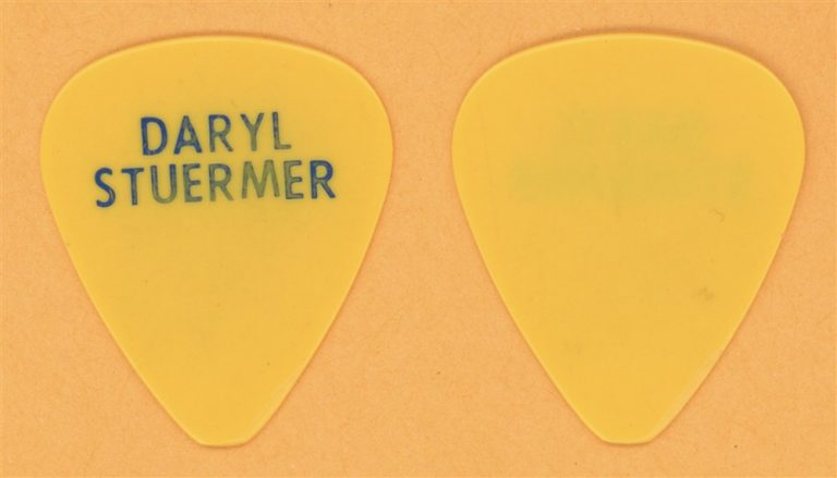 Genesis Daryl Stuermer Vintage Guitar Pick - 1986 Invisible Touch Tour - USED