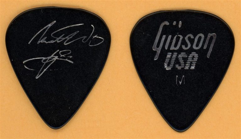 Scorprions Matthias Jabs 1st Custom Vintage Guitar Pick - 1982 The Blackout Tour