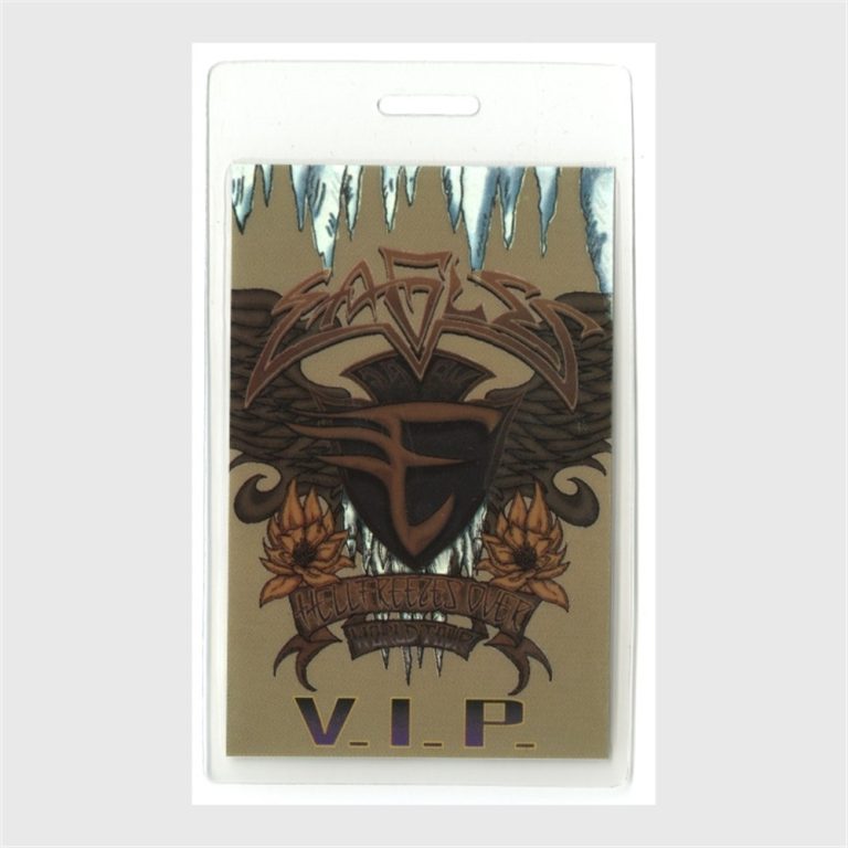 Eagles 1994 Hell Freezes Over Concert Tour VIP Laminated Backstage Pass