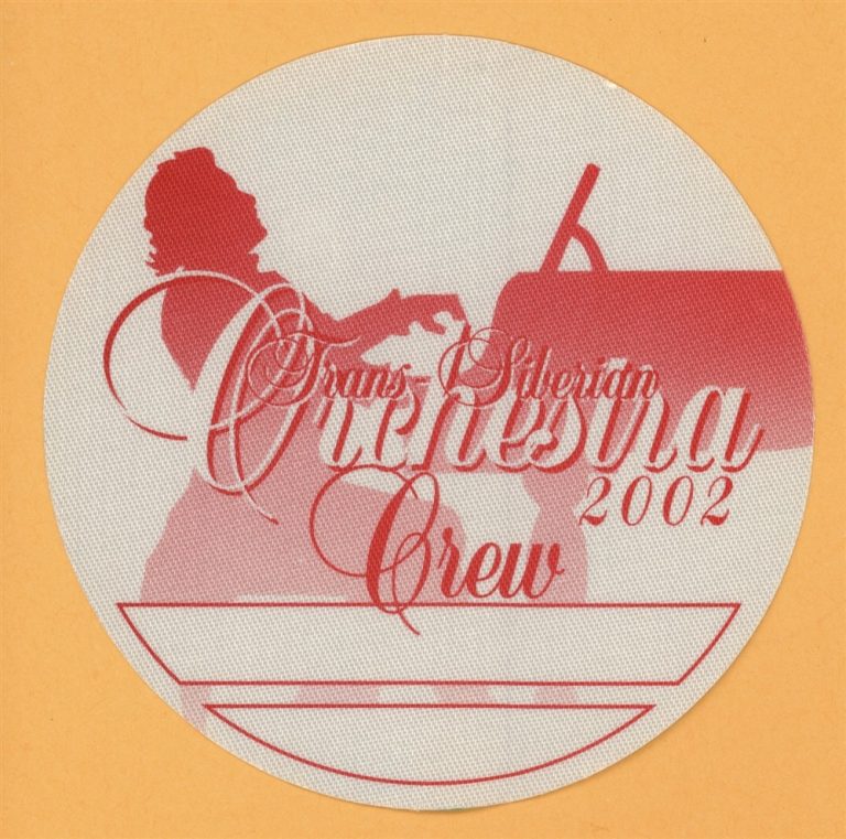 Trans Siberian Orchestra 2002 Concert Tour Crew Backstage Pass