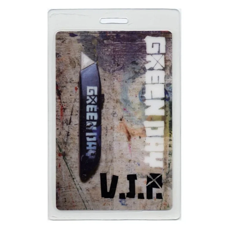 Green Day 2010 Laminated Backstage Pass 21st Century Breakdown Tour