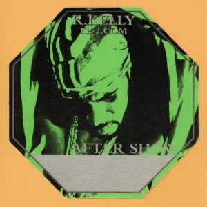 R. Kelly 2000 TP-2.com Concert Tour AFTER SHOW Backstage Pass