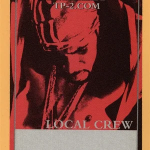 R. Kelly 2000 TP-2.com Concert Tour CREW Backstage Pass