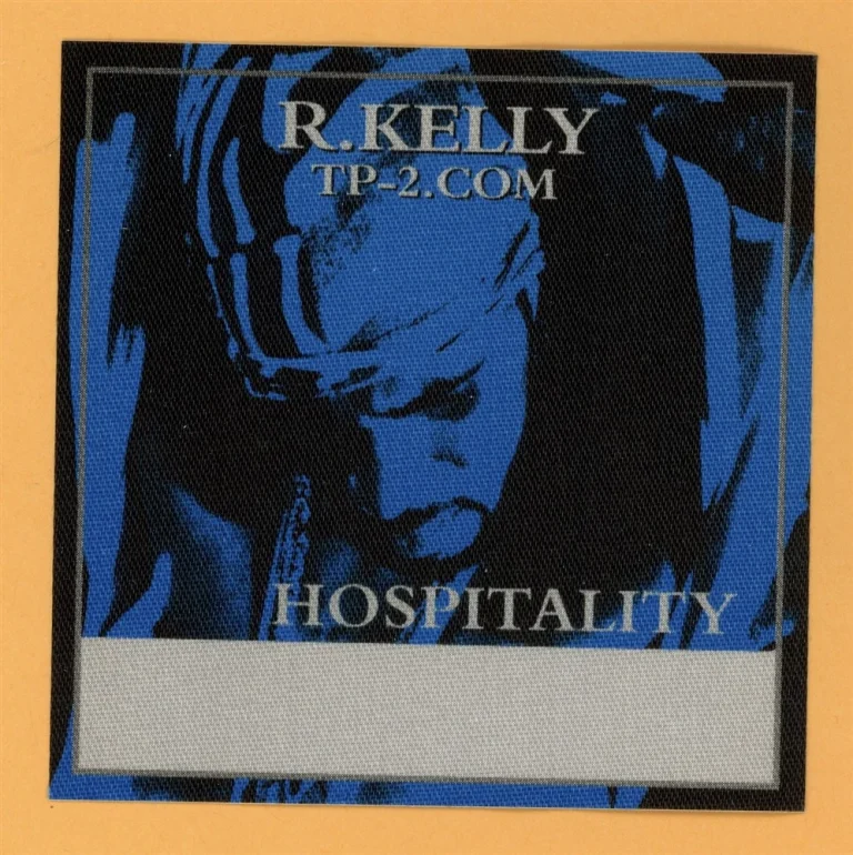 R. Kelly 2000 TP-2.com Concert Tour HOSP Backstage Pass