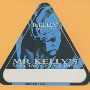 R. Kelly 2000 TP-2.com Concert Tour SPECIAL GUEST Backstage Pass